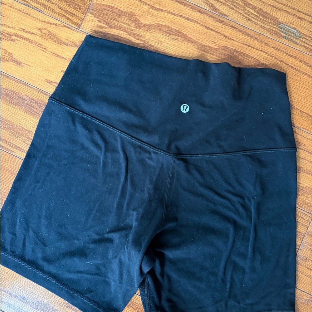 lululemon athletica Women's Black Bike Shorts